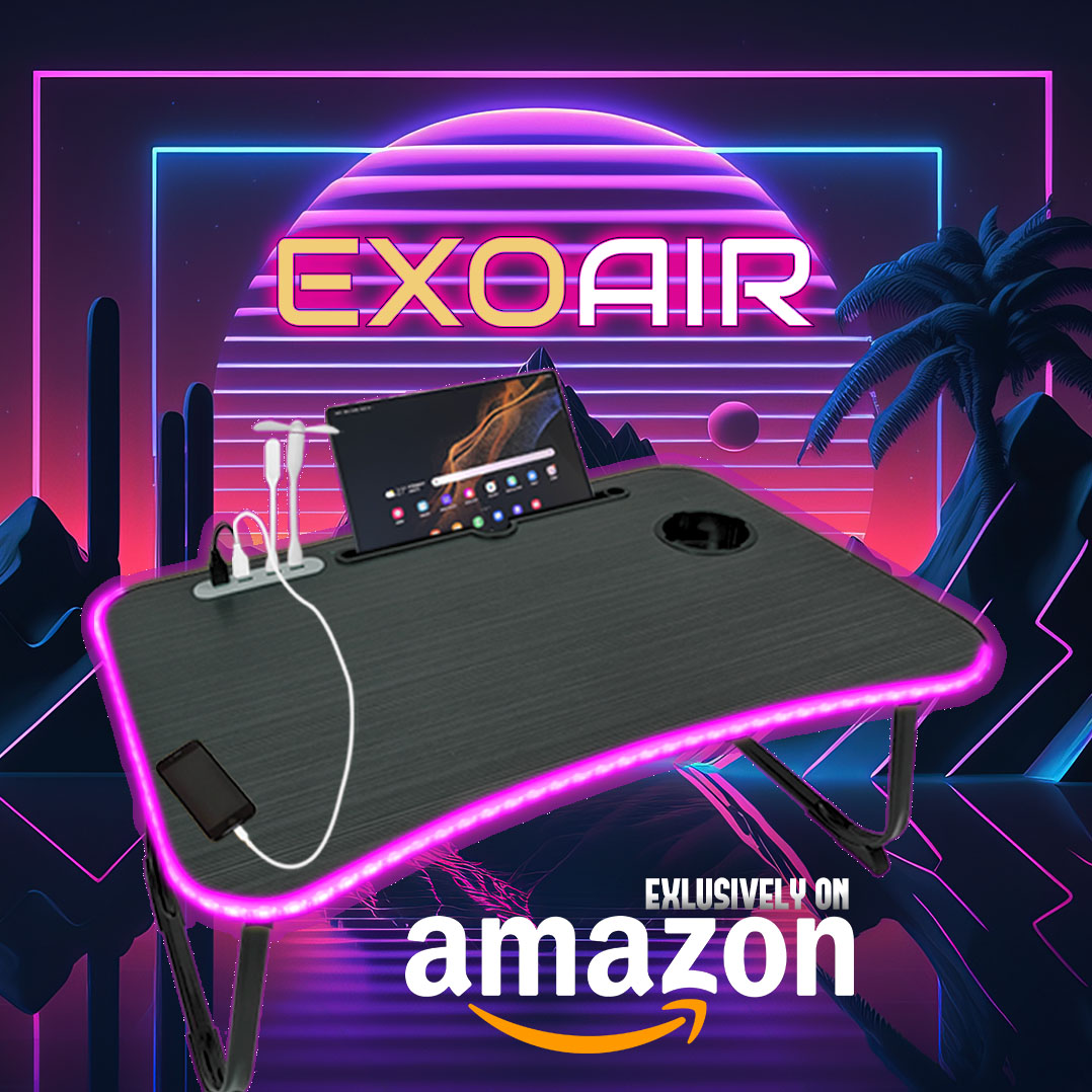 led lapdesk exoair